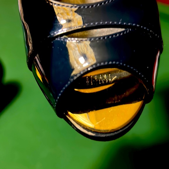 Stuart Weitzman Black Patent Leather Heels - Picture 4 of 7